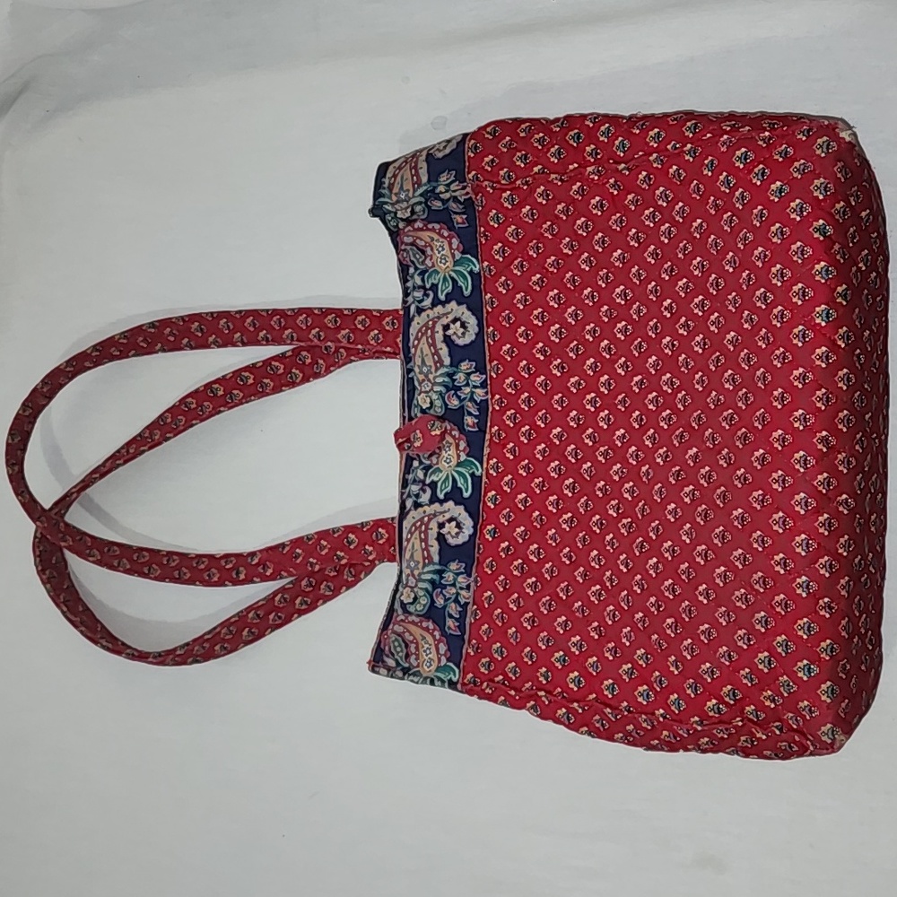 EUC Larenda Cotton Quilted Tote Bag Set